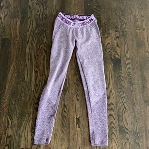 Purple Gymshark leggings